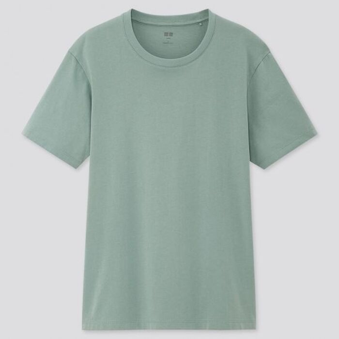 Blue Uniqlo Supima Tees Uniqlo Supima Cotton T-Shirt MF Asia Singapore